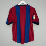 Shop 1998/99 BARCELONA HOME SHIRT (XL.KIDS) NIKE, classic football shirts, vintage football shirts & retro soccer jerseys at Cult Kits