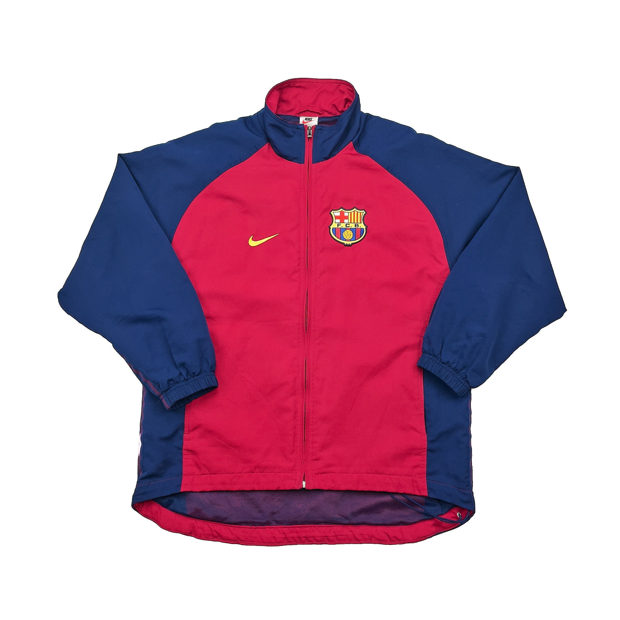 Buy 1998/99 Barcelona Track Jacket (S) Nike ~ Free worldwide shipping available ~ Authentic Vintage Football Shirts from Cult Kits