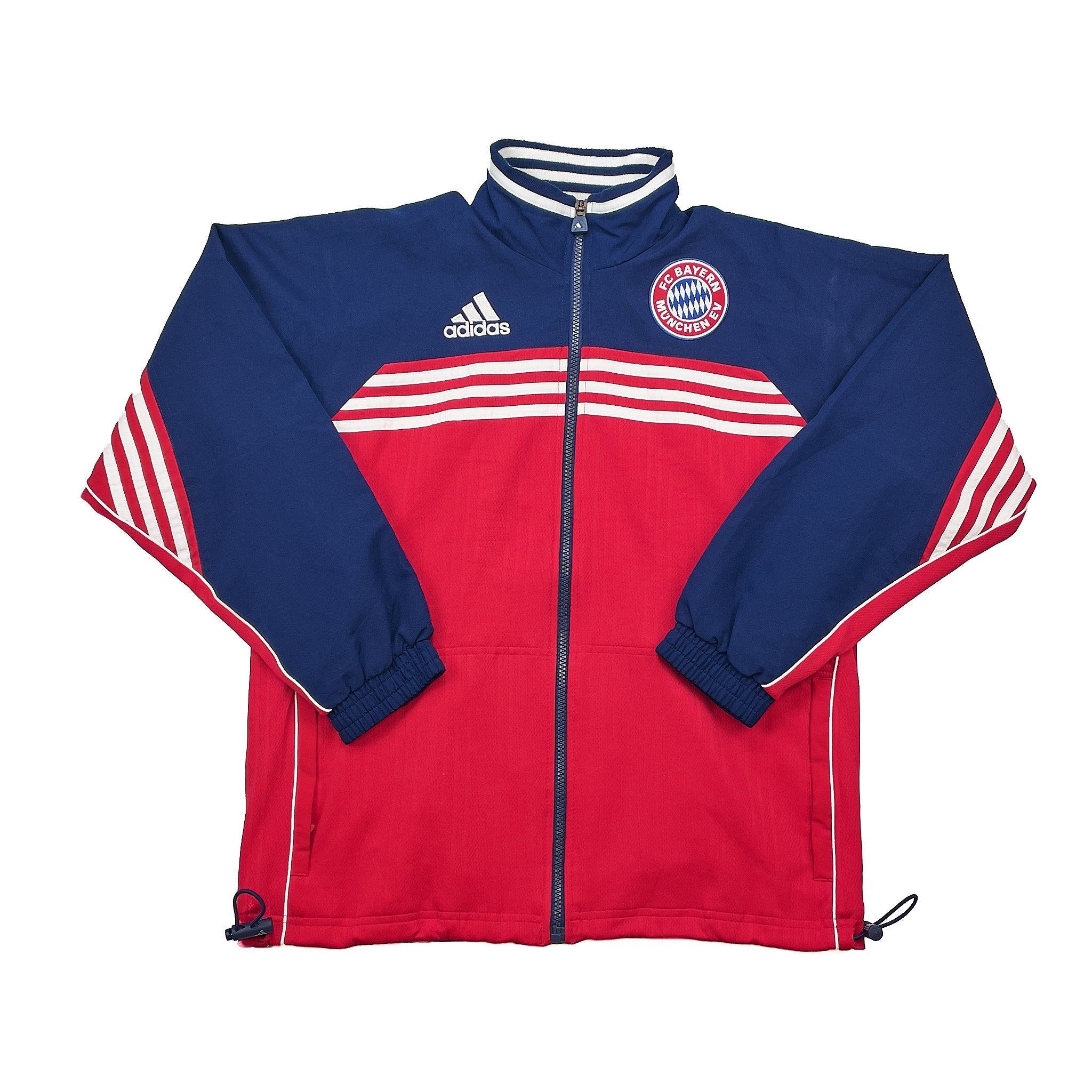 Buy 1998/99 Bayern Munich Track Jacket (S) Adidas ~ Free worldwide shipping ~ Authentic Vintage Football Shirts from Cult Kits