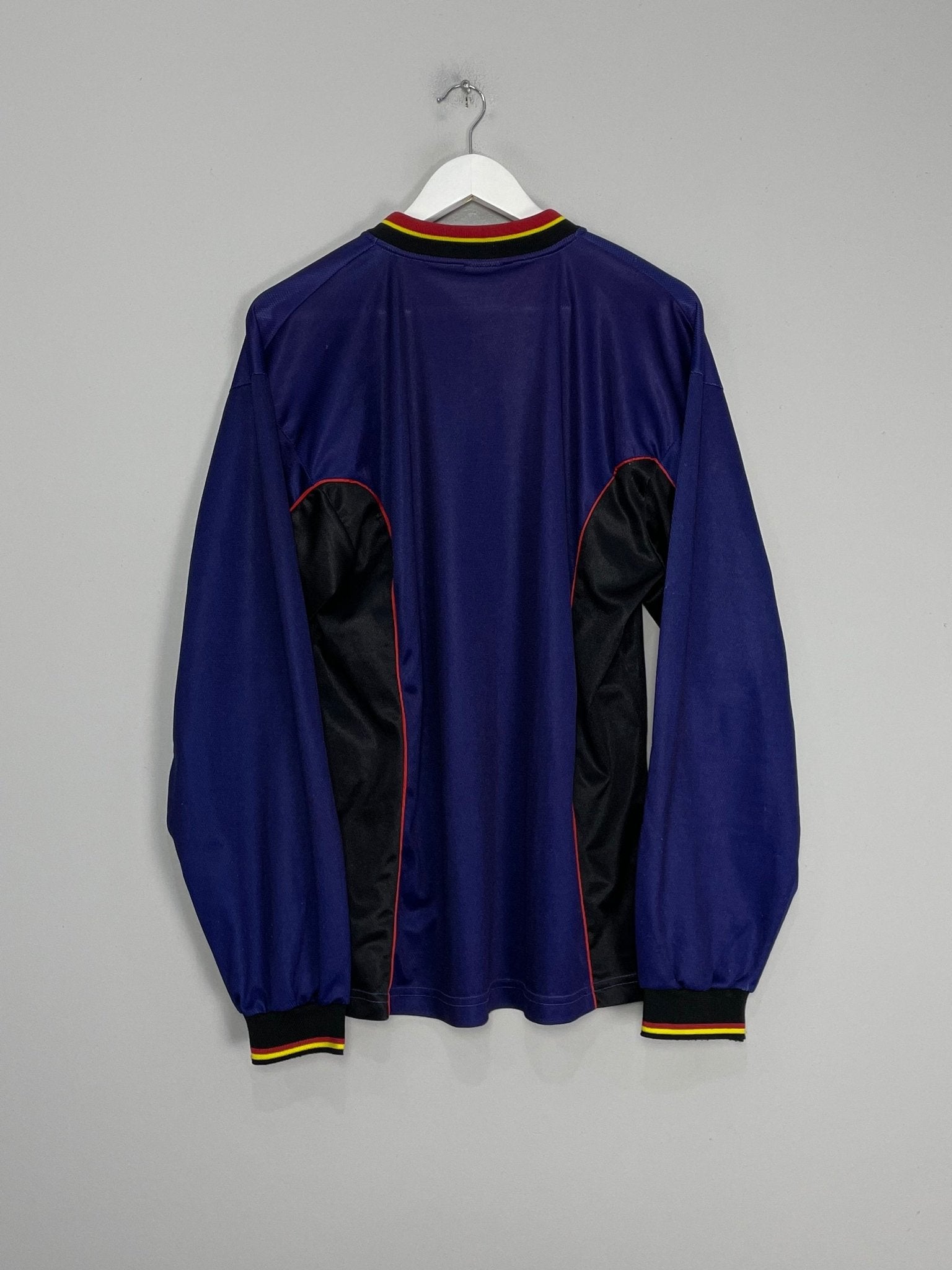 Shop 1998/99 BELGIUM GK SHIRT (M) DIADORA, classic football shirts, vintage football shirts & retro soccer jerseys at Cult Kits