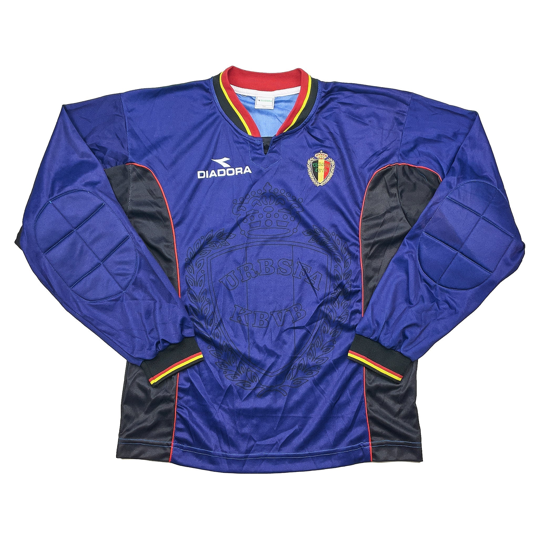 Buy 1998/99 Belgium GK Shirt (S) Diadora ~ Free worldwide shipping available ~ Authentic Vintage Football Shirts from Cult Kits