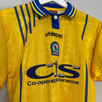 Shop 1998/99 BLACKBURN ROVERS AWAY SHIRT (S) UMBRO, classic football shirts, vintage football shirts & retro soccer jerseys at Cult Kits
