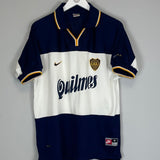 1998/99 BOCA JUNIORS 10 AWAY SHIRT (S) NIKE - Cult Kits - Small - Buy Vintage Football Shirts, Authentic Retro Football Shirts For Sale, Classic Football Shirts & Soccer Jersey