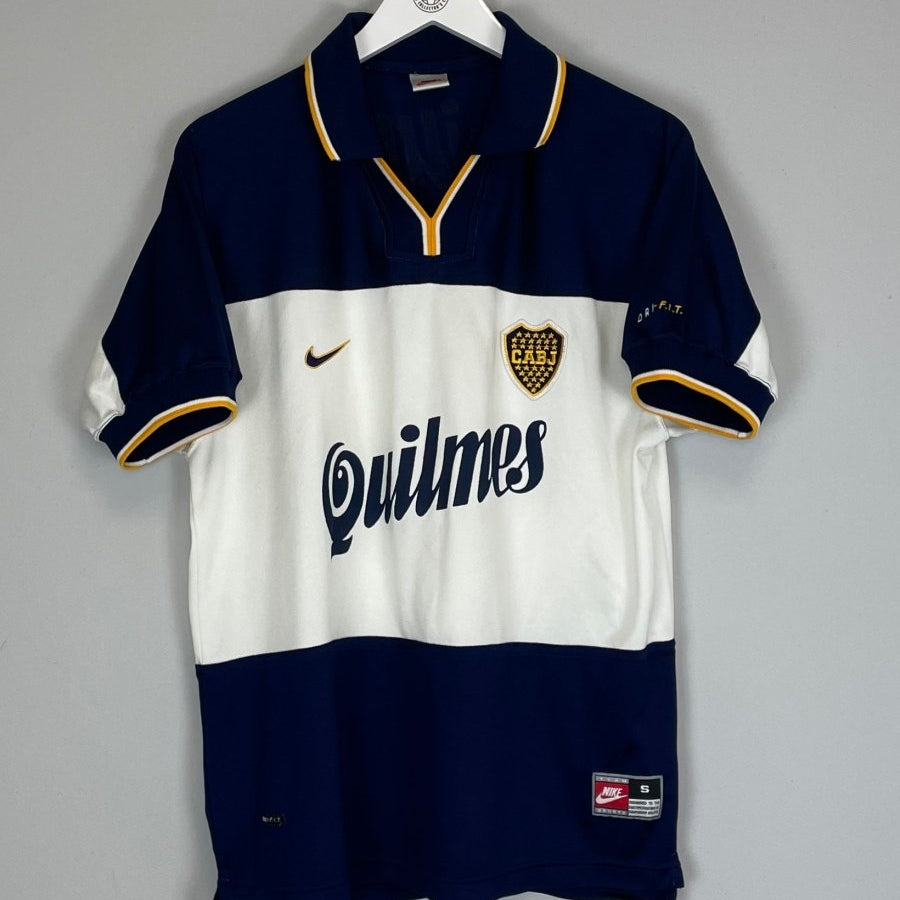 1998/99 BOCA JUNIORS 10 AWAY SHIRT (S) NIKE - Cult Kits - Small - Buy Vintage Football Shirts, Authentic Retro Football Shirts For Sale, Classic Football Shirts & Soccer Jersey
