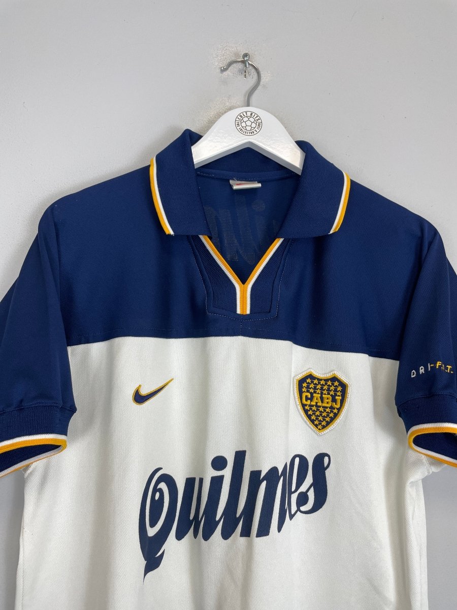 1998/99 BOCA JUNIORS 10 AWAY SHIRT (S) NIKE - Cult Kits - Small - Buy Vintage Football Shirts, Authentic Retro Football Shirts For Sale, Classic Football Shirts & Soccer Jersey