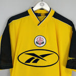 1998/99 BOLTON WANDERERS AWAY SHIRT (M) REEBOK - Cult Kits - Medium - Buy Vintage Football Shirts, Authentic Retro Football Shirts For Sale, Classic Football Shirts & Soccer Jersey