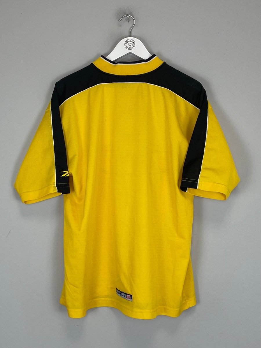1998/99 BOLTON WANDERERS AWAY SHIRT (M) REEBOK - Cult Kits - Medium - Buy Vintage Football Shirts, Authentic Retro Football Shirts For Sale, Classic Football Shirts & Soccer Jersey