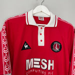 Shop 1998/99 CHARLTON ATHLETIC HOME SHIRT (L) LE COQ, classic football shirts, vintage football shirts & retro soccer jerseys at Cult Kits