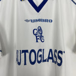 Shop 1998/99 CHELSEA AWAY SHIRT (XL) UMBRO, classic football shirts, vintage football shirts & retro soccer jerseys at Cult Kits