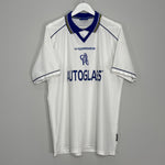 Shop 1998/99 CHELSEA AWAY SHIRT (XL) UMBRO, classic football shirts, vintage football shirts & retro soccer jerseys at Cult Kits