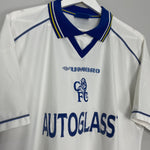 Shop 1998/99 CHELSEA AWAY SHIRT (XL) UMBRO, classic football shirts, vintage football shirts & retro soccer jerseys at Cult Kits