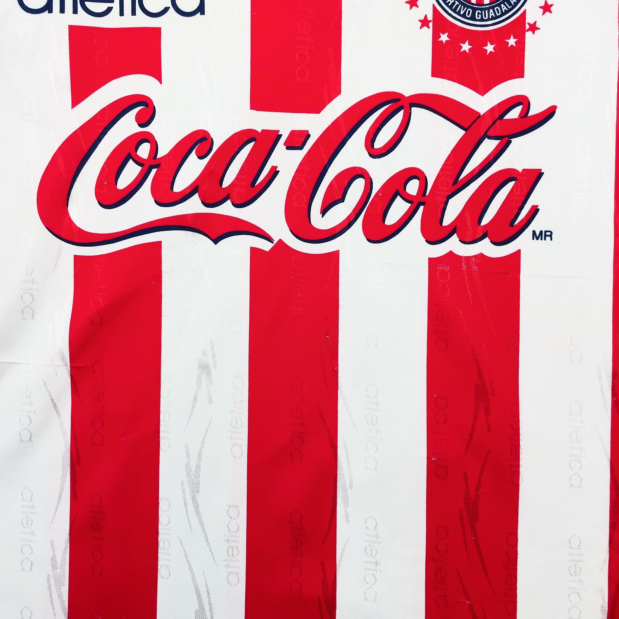 Buy 1998/99 Chivas Guadalajara Home Shirt (L) Atletica ~ Free worldwide shipping available ~ Authentic Vintage Football Shirts from Cult Kits