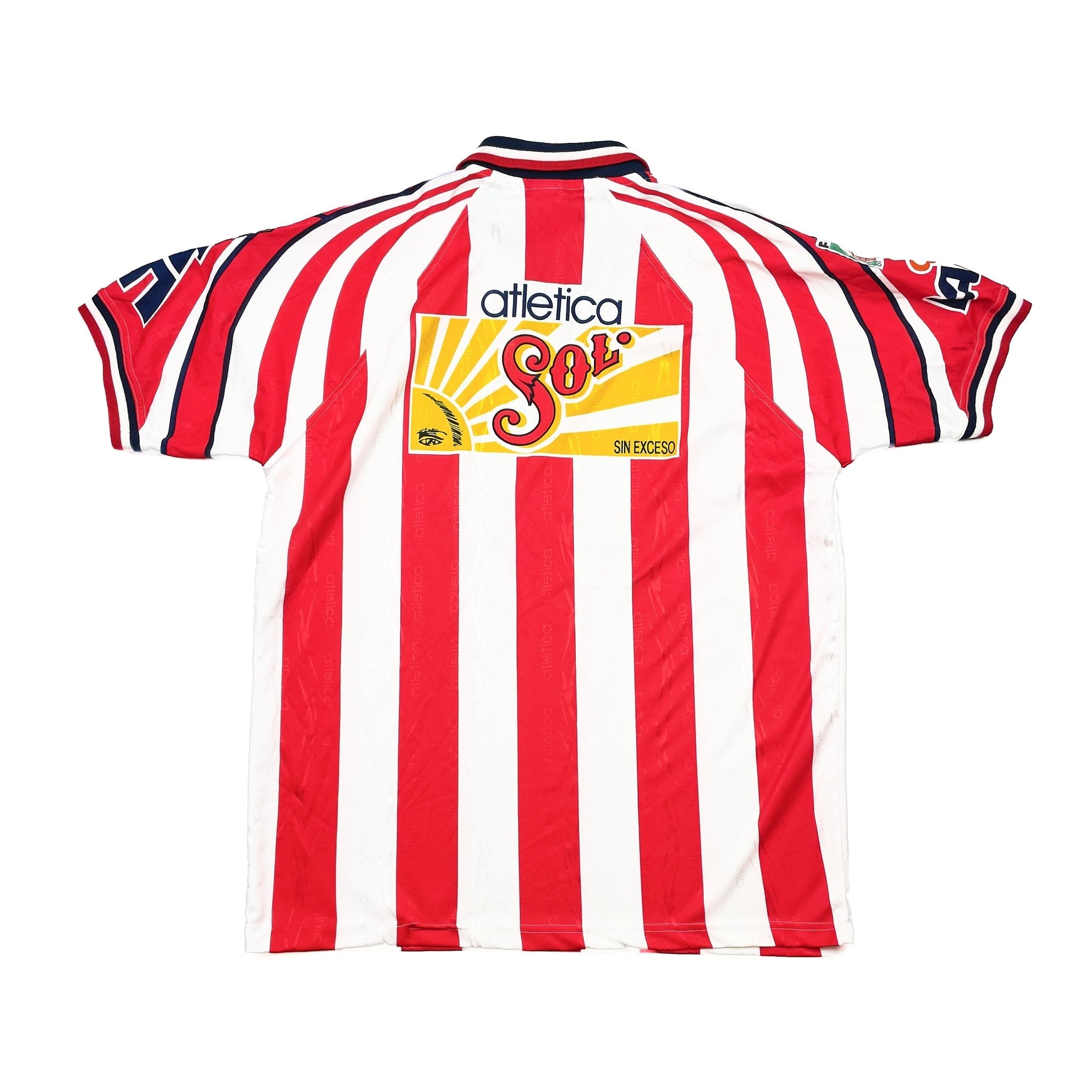 Buy 1998/99 Chivas Guadalajara Home Shirt (L) Atletica ~ Free worldwide shipping available ~ Authentic Vintage Football Shirts from Cult Kits