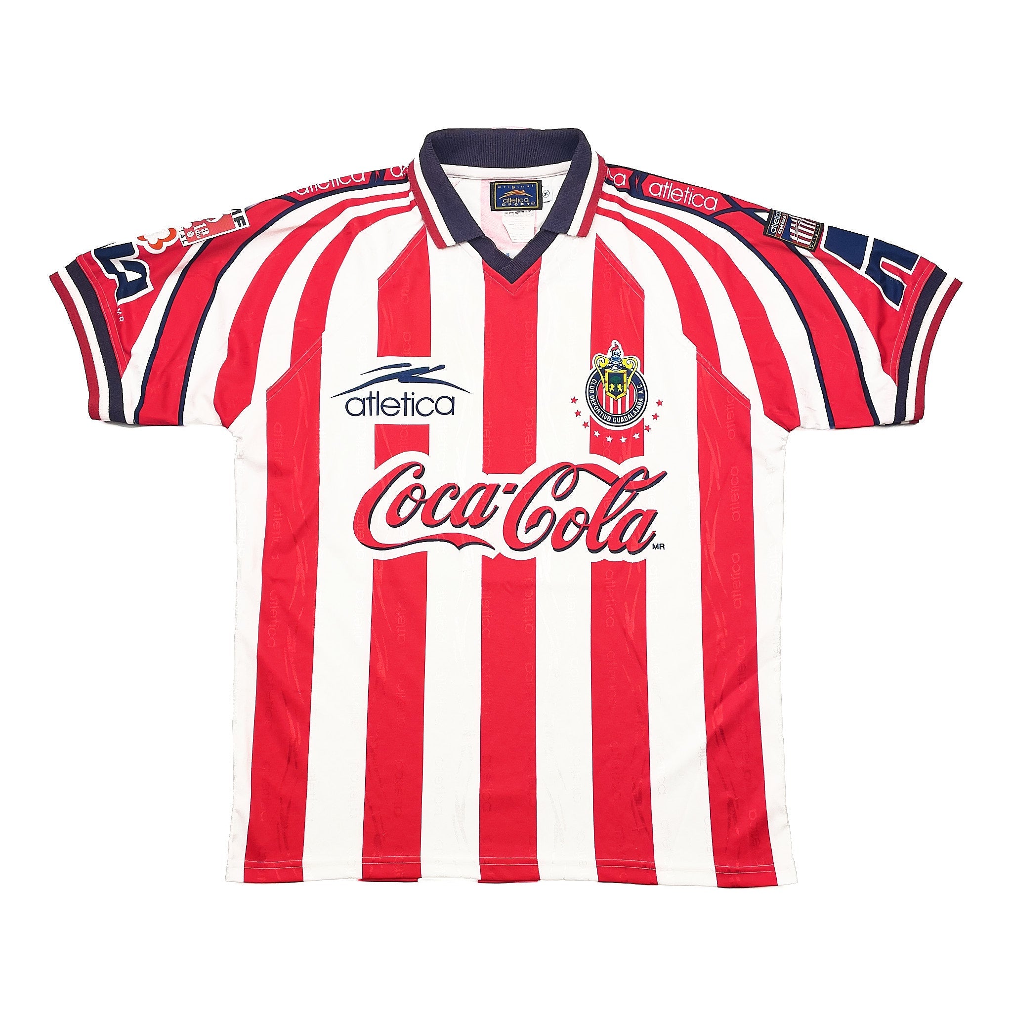 Buy 1998/99 Chivas Guadalajara Home Shirt (M) Atletica ~ Free worldwide shipping available ~ Authentic Vintage Football Shirts from Cult Kits