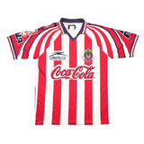Buy 1998/99 Chivas Guadalajara Home Shirt (S) Atletica ~ Free worldwide shipping available ~ Authentic Vintage Football Shirts from Cult Kits