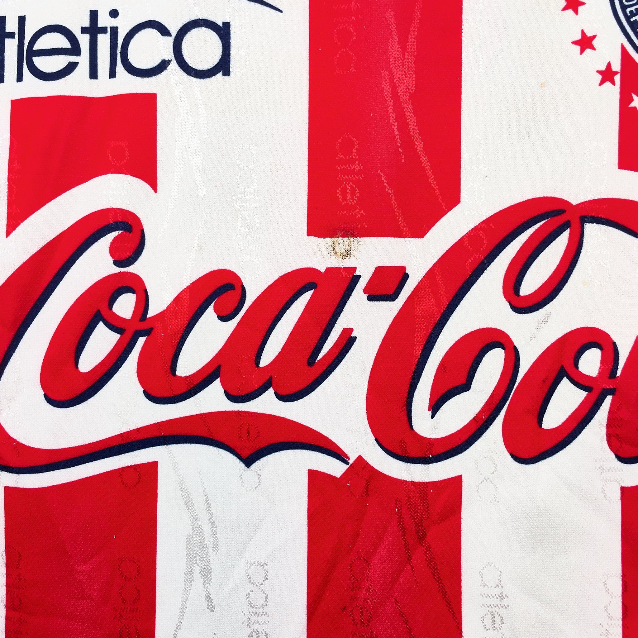 Buy 1998/99 Chivas Guadalajara Home Shirt (S) Atletica ~ Free worldwide shipping available ~ Authentic Vintage Football Shirts from Cult Kits