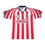 Buy 1998/99 Chivas Guadalajara Home Shirt (XL) Atletica ~ Free worldwide shipping available ~ Authentic Vintage Football Shirts from Cult Kits