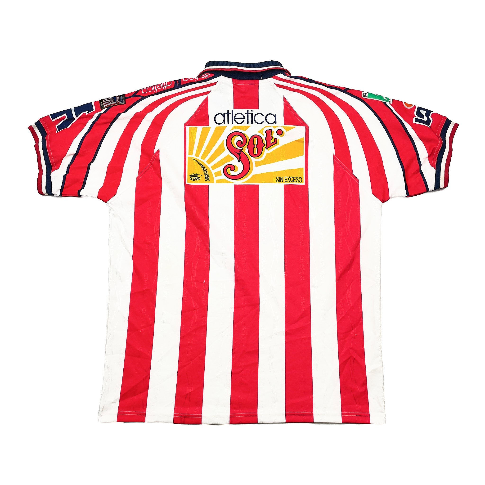 Buy 1998/99 Chivas Guadalajara Home Shirt (XL) Atletica ~ Free worldwide shipping available ~ Authentic Vintage Football Shirts from Cult Kits