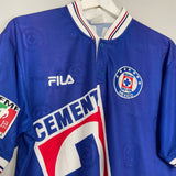 Shop 1998/99 CRUZ AZUL HOME SHIRT (M) FILA, classic football shirts, vintage football shirts & retro soccer jerseys at Cult Kits