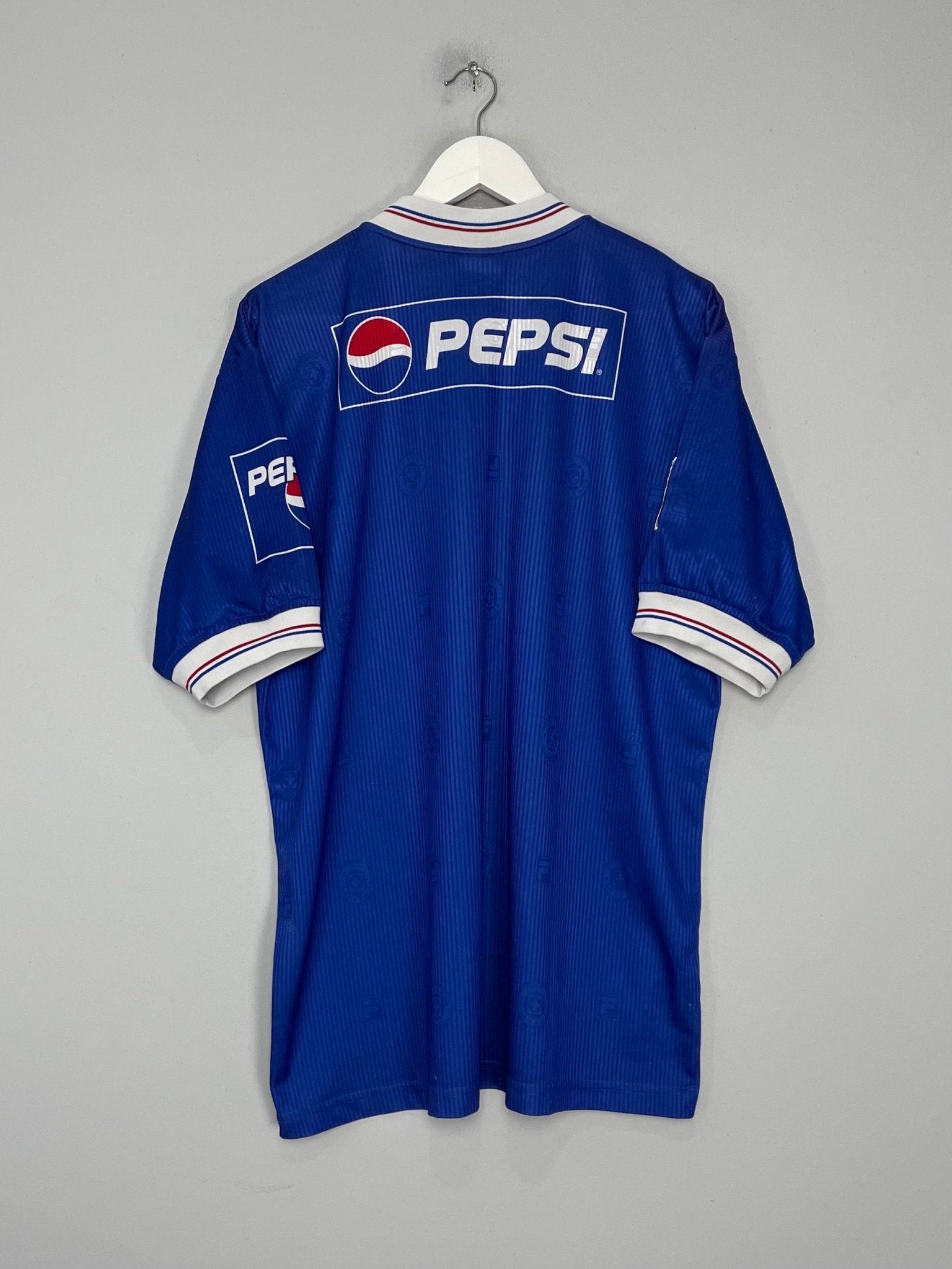 Shop 1998/99 CRUZ AZUL HOME SHIRT (XL) FILA, classic football shirts, vintage football shirts & retro soccer jerseys at Cult Kits