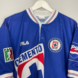 Shop 1998/99 CRUZ AZUL HOME SHIRT (XL) FILA, classic football shirts, vintage football shirts & retro soccer jerseys at Cult Kits