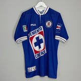 Shop 1998/99 CRUZ AZUL *MINT* HOME SHIRT (L) FILA, classic football shirts, vintage football shirts & retro soccer jerseys at Cult Kits