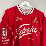 Shop 1998/99 DEPORTIVO TOLUCA HOME SHIRT (XL) DIADORA, classic football shirts, vintage football shirts & retro soccer jerseys at Cult Kits