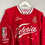Shop 1998/99 DEPORTIVO TOLUCA HOME SHIRT (XL) DIADORA, classic football shirts, vintage football shirts & retro soccer jerseys at Cult Kits