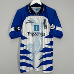 Shop 1998/99 DUISBERG #9 HOME SHIRT (L) DIADORA, classic football shirts, vintage football shirts & retro soccer jerseys at Cult Kits