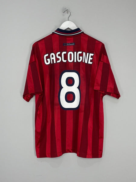 ウェア UMBRO England Gascoigne #8 Jersey 1998/99 ENGLAND GASCOIGNE #8 AWAY SHIRT (L) UMBRO – Cult Kits