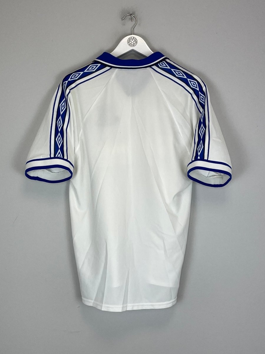 1998/99 EVERTON AWAY SHIRT (L) UMBRO - Cult Kits - Large - Buy Vintage Football Shirts, Authentic Retro Football Shirts For Sale, Classic Football Shirts & Soccer Jersey
