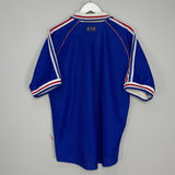 Shop 1998/99 FRANCE HOME SHIRT (L) ADIDAS, classic football shirts, vintage football shirts & retro soccer jerseys at Cult Kits
