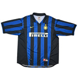 Buy 1998/99 Inter Milan Baggio 10 Home Shirt (XL) Nike ~ Free worldwide shipping available ~ Authentic Vintage Football Shirts from Cult Kits