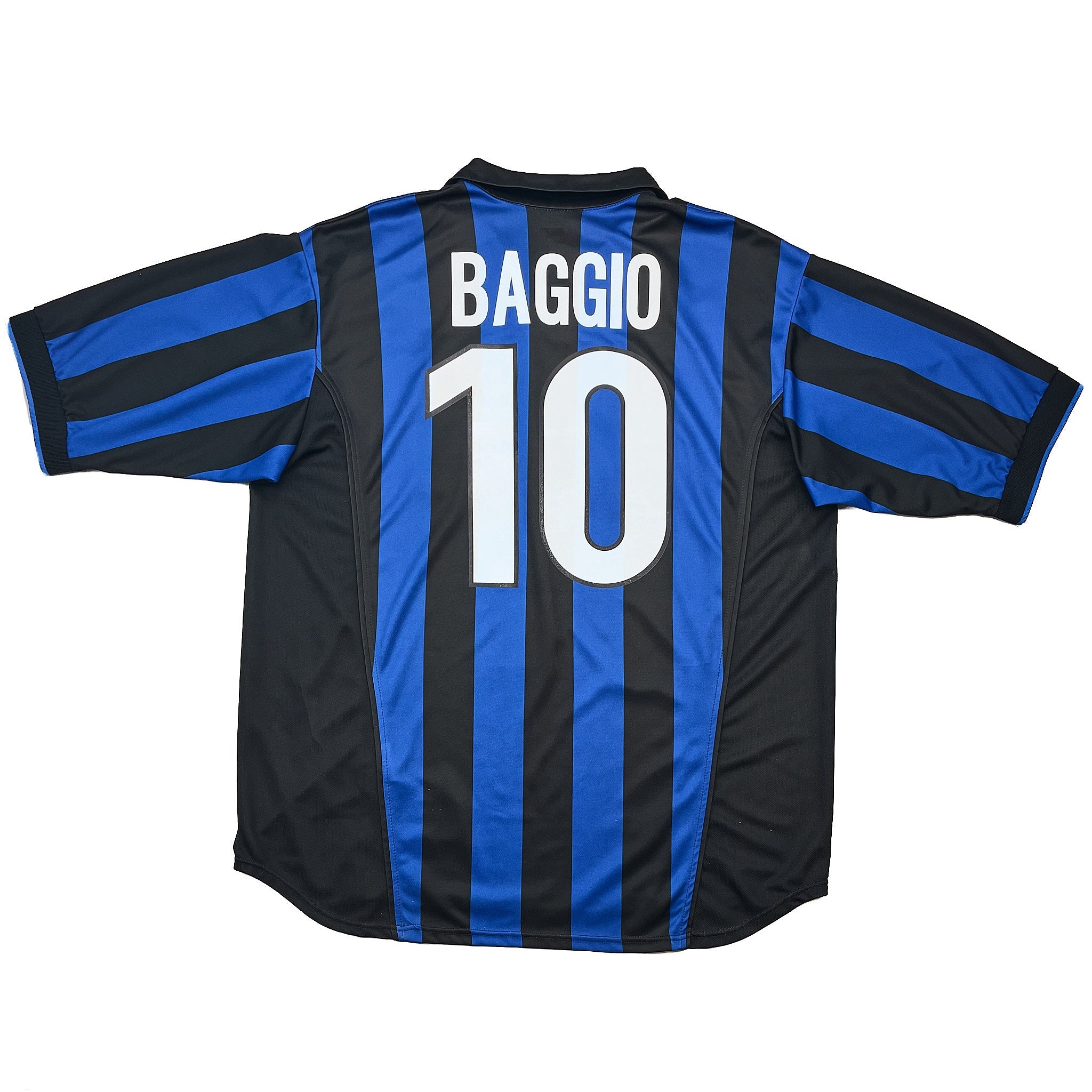 Buy 1998/99 Inter Milan Baggio 10 Home Shirt (XL) Nike ~ Free worldwide shipping available ~ Authentic Vintage Football Shirts from Cult Kits