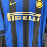 Shop 1998/99 INTER MILAN HOME SHIRT (XL) NIKE, classic football shirts, vintage football shirts & retro soccer jerseys at Cult Kits