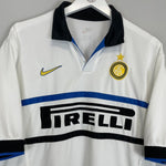 1998/99 INTER MILAN RONALDO 9 AWAY SHIRT (L) NIKE - Cult Kits - Large - Buy Vintage Football Shirts, Authentic Retro Football Shirts For Sale, Classic Football Shirts & Soccer Jersey