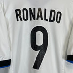 1998/99 INTER MILAN RONALDO 9 AWAY SHIRT (L) NIKE - Cult Kits - Large - Buy Vintage Football Shirts, Authentic Retro Football Shirts For Sale, Classic Football Shirts & Soccer Jersey
