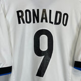 1998/99 INTER MILAN RONALDO 9 AWAY SHIRT (L) NIKE - Cult Kits - Large - Buy Vintage Football Shirts, Authentic Retro Football Shirts For Sale, Classic Football Shirts & Soccer Jersey