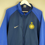 Shop 1998/99 INTER MILAN TRACK JACKET (XL) NIKE, classic football shirts, vintage football shirts & retro soccer jerseys at Cult Kits