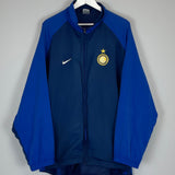 Shop 1998/99 INTER MILAN TRACK JACKET (XL) NIKE, classic football shirts, vintage football shirts & retro soccer jerseys at Cult Kits