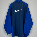 Shop 1998/99 INTER MILAN TRACK JACKET (XL) NIKE, classic football shirts, vintage football shirts & retro soccer jerseys at Cult Kits