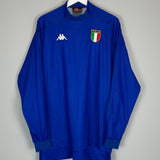 Shop 1998/99 ITALY #9 L/S HOME SHIRT (XL) KAPPA, classic football shirts, vintage football shirts & retro soccer jerseys at Cult Kits