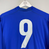 Shop 1998/99 ITALY #9 L/S HOME SHIRT (XL) KAPPA, classic football shirts, vintage football shirts & retro soccer jerseys at Cult Kits