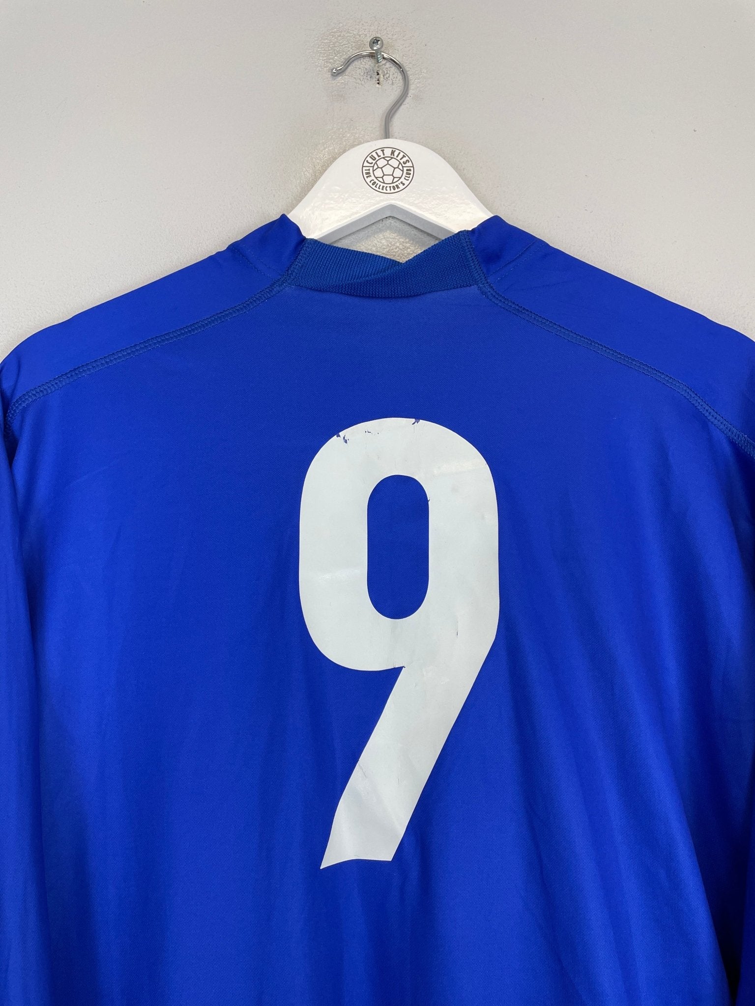 Shop 1998/99 ITALY #9 L/S HOME SHIRT (XL) KAPPA, classic football shirts, vintage football shirts & retro soccer jerseys at Cult Kits