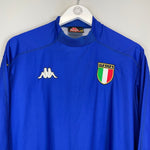 Shop 1998/99 ITALY #9 L/S HOME SHIRT (XL) KAPPA, classic football shirts, vintage football shirts & retro soccer jerseys at Cult Kits
