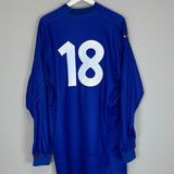 1998/99 ITALY (BAGGIO) 18 L/S HOME SHIRT (XL) KAPPA - Cult Kits - XL - Buy Vintage Football Shirts, Authentic Retro Football Shirts For Sale, Classic Football Shirts & Soccer Jersey