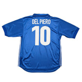 Buy 1998/99 Italy Del Piero 10 Home Shirt (M) Nike ~ Free worldwide shipping ~ Authentic Vintage Football Shirts from Cult Kits