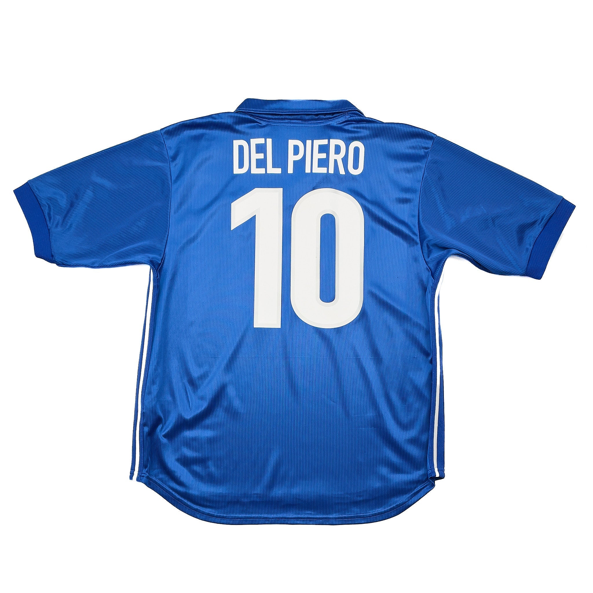 Buy 1998/99 Italy Del Piero 10 Home Shirt (M) Nike ~ Free worldwide shipping ~ Authentic Vintage Football Shirts from Cult Kits