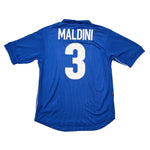 Buy 1998/99 ITALY MALDINI 3 HOME SHIRT (M) NIKE ~ Free worldwide shipping available ~ Authentic Vintage Football Shirts from Cult Kits