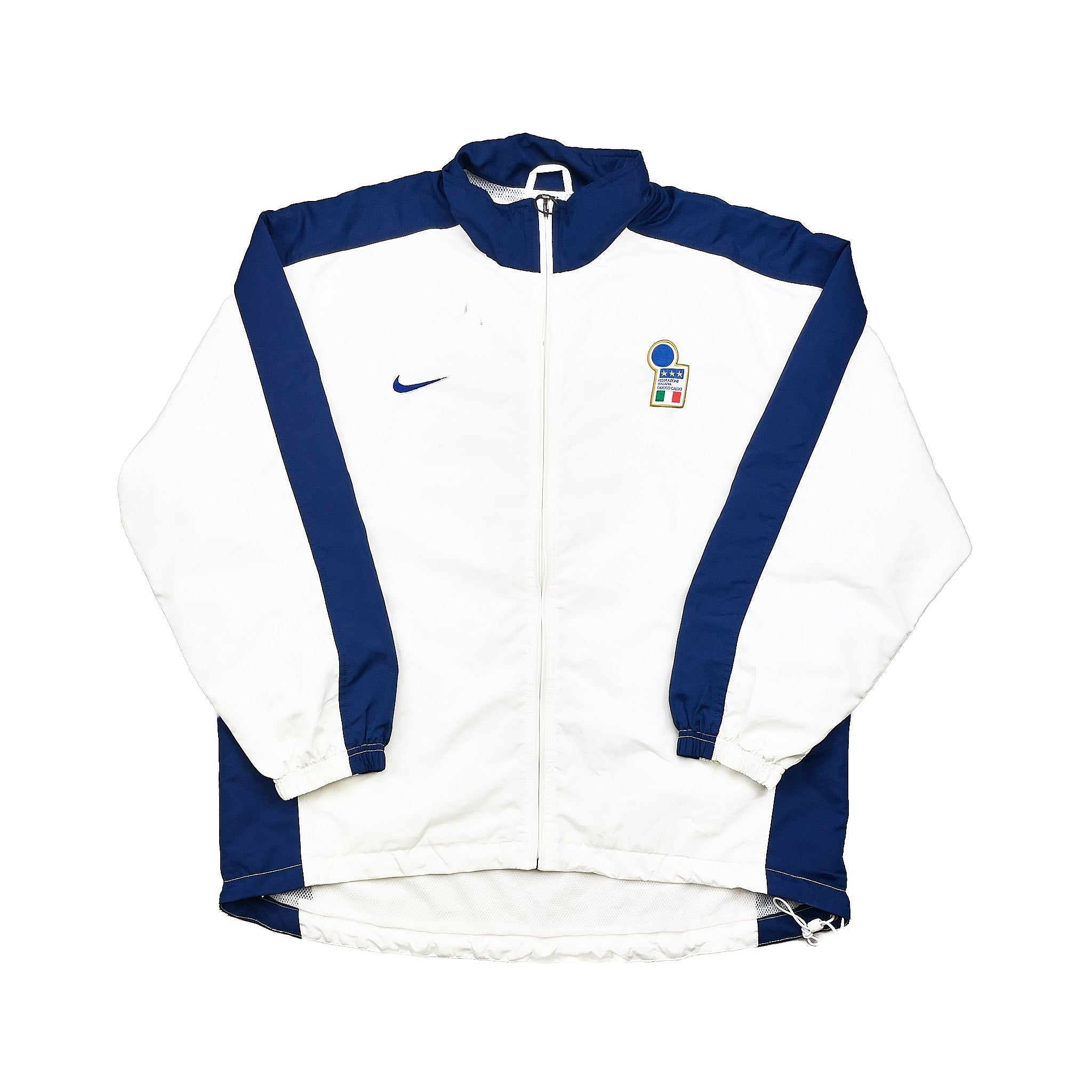 Buy 1998/99 Italy Track Jacket (L) Nike ~ Free worldwide shipping ~ Authentic Vintage Football Shirts from Cult Kits